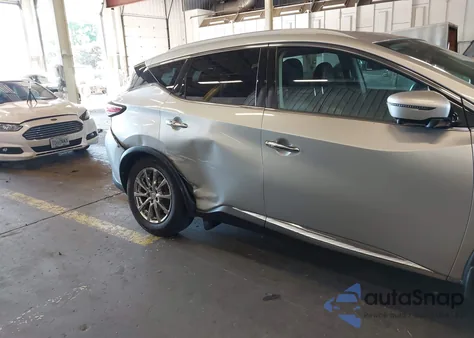 2017 Nissan Murano Sl из США, поврежденный, VIN 5N1AZ2MH5HN100398